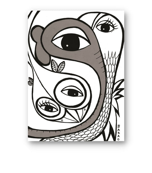 Kunstkort - EleFantastisk FugleLiv