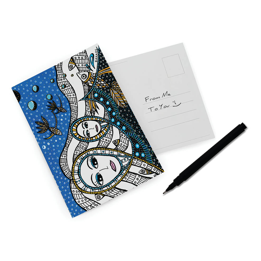 Kunstkort - FantasiTastiske Havfruer