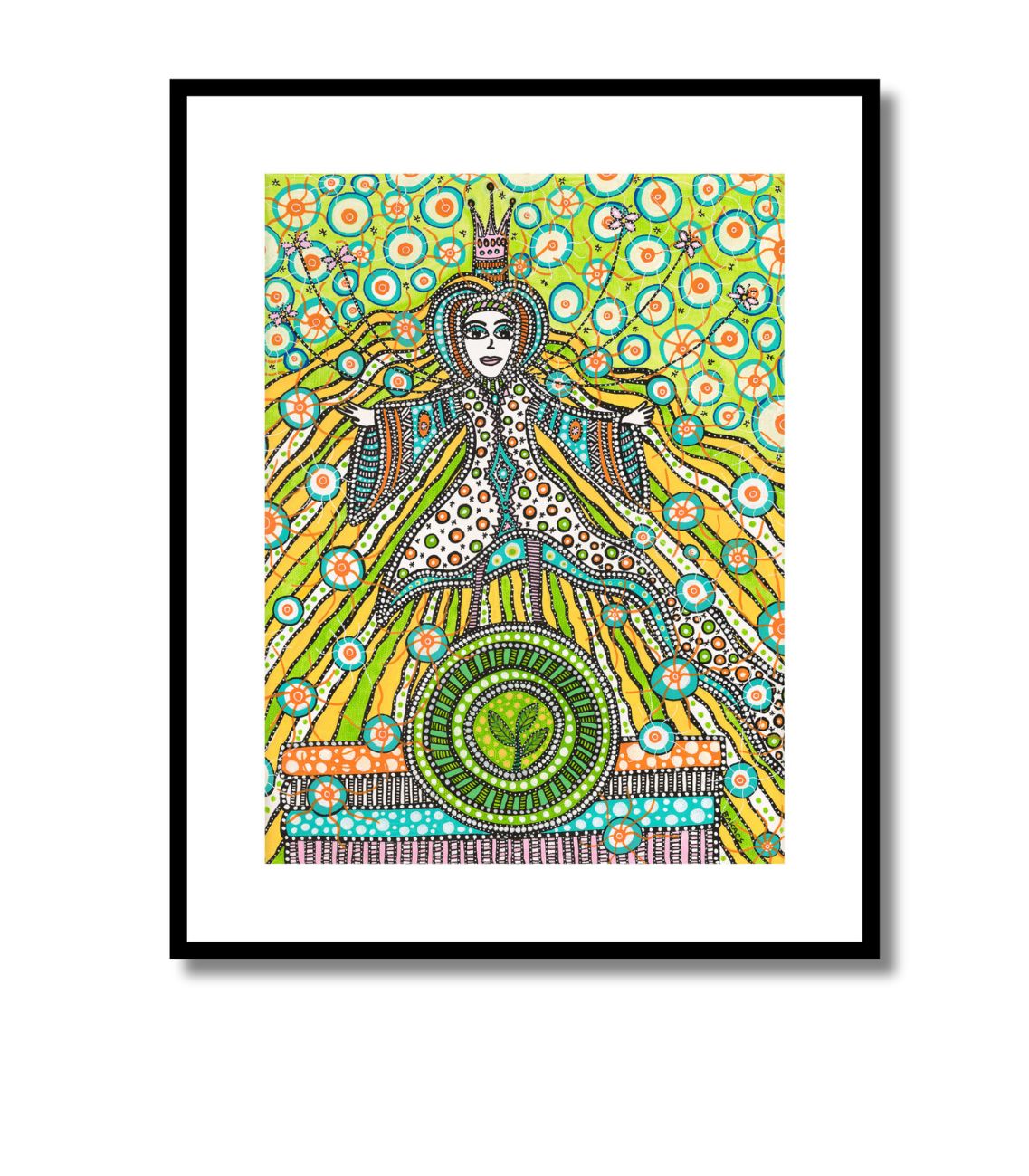 Prinsessen På Ærten - ArtPrint - u. ramme