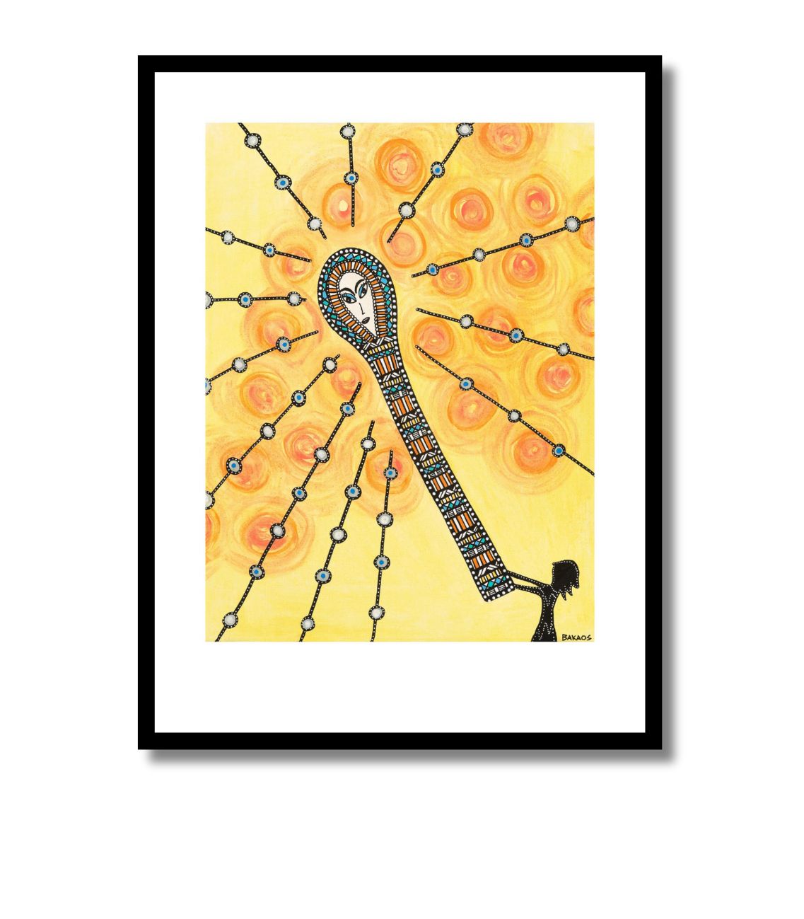 Den Lille Pige med Svovlstikkerne - ArtPrint - u. ramme