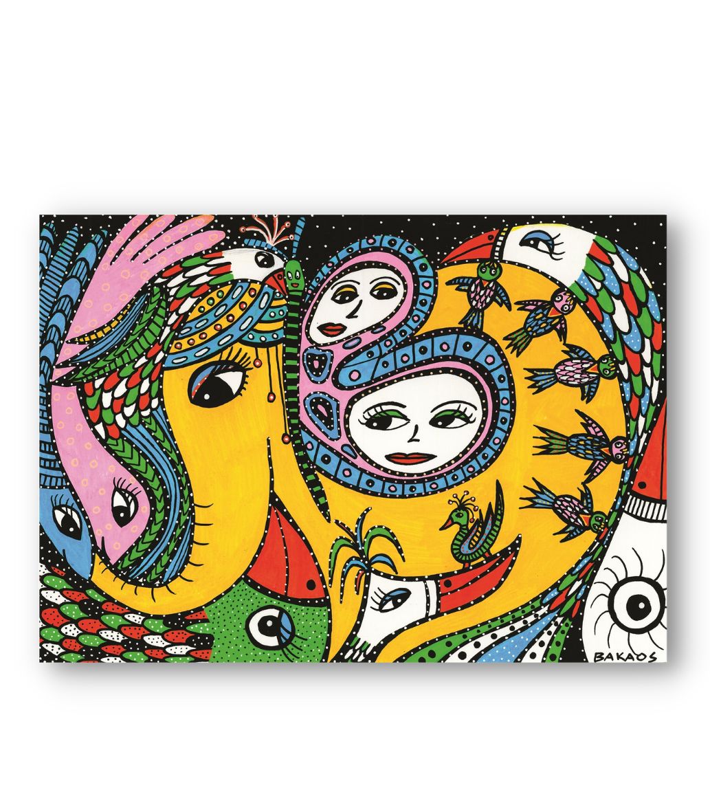 Kunstkort - EleFantastiske Forbindelser