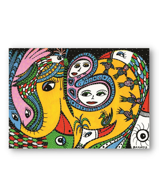 Kunstkort - EleFantastiske Forbindelser